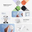 Słuchawki Bezprzewodowe XIAOMI REDMI BUDS 4 LITE Wireless Earphone czarne