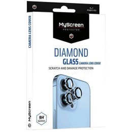 Szkło Hartowane na Aparat IPHONE 14 / 14 PLUS MyScreen Diamond Glass Camera Lens Cover czarne