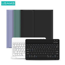 Etui APPLE IPAD AIR 10.9 (4gen) USAMS Winro Keyboard czarna klawiatura (IP109YRU01) czarne