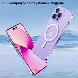 Etui IPHONE 14 PLUS USAMS Ice Magnet (IP14MBC01) transparentne