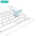 Etui APPLE IPAD 9.7 (2gen / 3gen / 4gen / 5gen / 6gen) USAMS Winro Keyboard biała klawiatura (IPO97YRXX02) zielone