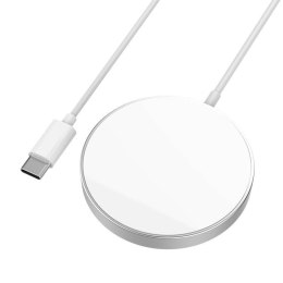 Ładowarka Indukcyjna Bezprzewodowa 5W 3A USB-C TYP C do IPHONE 12 MINI / 12 / 12 PRO / 12 PRO MAX KAKU (KSC-512) biała