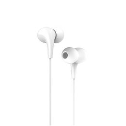 Słuchawki dokanałowe (minijack 3.5mm) Uniwersalne z Mikrofonem KAKU In-ear Earphones with Mic (KSC-403) białe