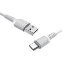 Kabel 2A 1m USB - micro USB Borofone Easy BX16 biały