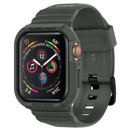 Etui APPLE WATCH 4 / 5 / 6 / 7 / 8 / 9 / SE (44 / 45MM) Spigen Rugged Armor Pro Military Green