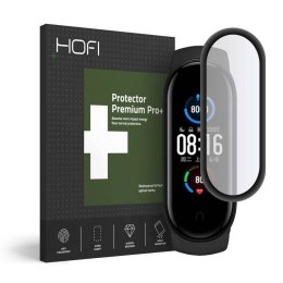 Szkło Hybrydowe XIAOMI MI SMART BAND 5 HOFI Hybrid Glass czarne