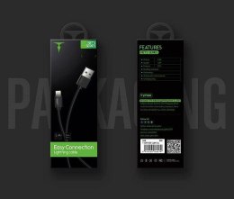 KABEL T-PHOX NETS TYPE-C BLACK 2.4A ; PVC ; 2M