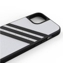 Oryginalne Etui IPHONE 13 Adidas OR Moulded Case PU biało-czarne