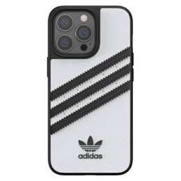 Oryginalne Etui IPHONE 13 PRO Adidas OR Moulded Case PU biało-czarne