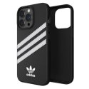 Oryginalne Etui IPHONE 13 PRO Adidas OR Moulded Case PU czarno-białe