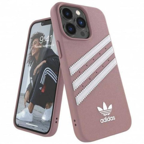 Oryginalne Etui IPHONE 13 PRO Adidas OR Moulded Case PU różowe