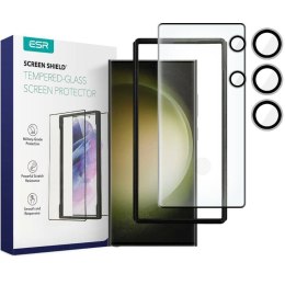 Szkło Hartowane SAMSUNG GALAXY S23 ULTRA ESR Protector Set 2-pack transparentne