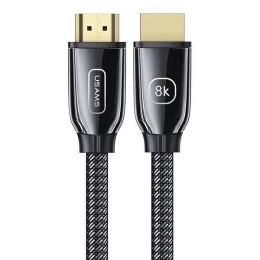 USAMS Kabel HDMI - HDMI 2.1 U67 3m 8K czarny/black Ultra HD SJ498HD01 (US-SJ498)