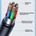 USAMS Kabel lightning Fast Charging 2,4A Lithe Series 1,2m czarny/black SJ565USB01(US-SJ565)