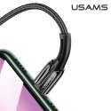 USAMS Kabel pleciony U42 USB-C na Lightn ing 30W PD Fast Charge 1.2m czarny/black SJ401USB01 (US-SJ401)