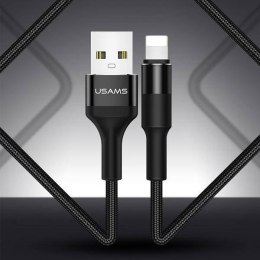 Kabel 2A 1.2m USB - Lightning Usams U5 SJ220IP01 (US-SJ220) czarny