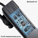 USAMS Słuchawka Bluetooth 5.0 BT2 czarny/black BHUBT201 (USAMS-BT2)