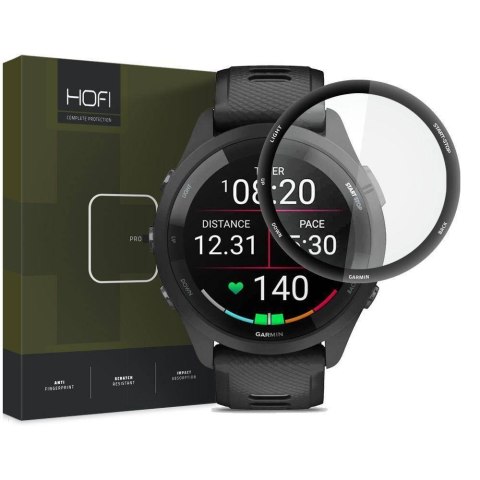 Szkło Hybrydowe GARMIN FORERUNNER 265S HOFI Hybrid Pro+ czarne