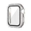 Etui do APPLE WATCH 4 / 5 / 6 / SE (40MM) Diamond Bumper srebrne