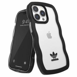 Oryginalne Etui IPHONE 13 PRO Adidas OR Wavy Case czarne (51900) transparentne