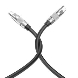 Kabel 60W 1,2m USB-C - USB-C XO NB-Q228B czarny