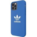 Oryginalne Etui IPHONE 12 / 12 PRO Adidas OR Moulded Case BASIC (42222) niebieskie