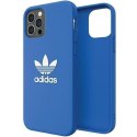 Oryginalne Etui IPHONE 12 / 12 PRO Adidas OR Moulded Case BASIC (42222) niebieskie