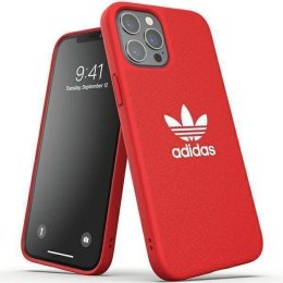 Oryginalne Etui IPHONE 12 PRO MAX Adidas Moulded Case CANVAS (42270) czerwone