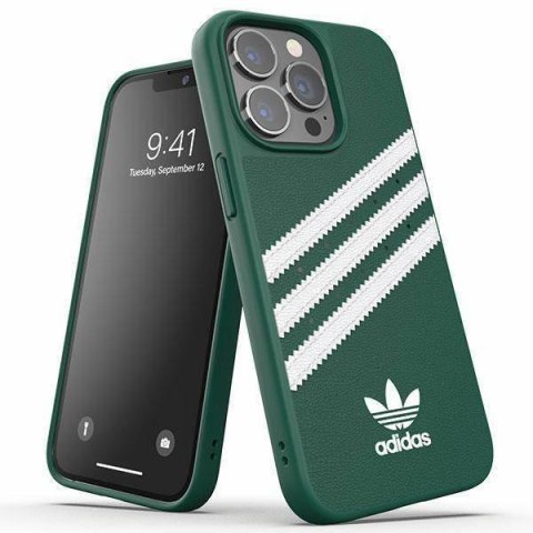 Oryginalne Etui IPHONE 13 PRO Adidas OR Moulded Case PU (47118) zielone