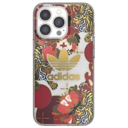 Oryginalne Etui IPHONE 13 PRO Adidas OR Snap Case (47813) AOP CNY czerwone