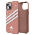 Oryginalne Etui IPHONE 14 Adidas OR Samba Alligator (50199) różowe