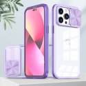 Etui APPLE IPHONE 15 PLUS Camslider fioletowe