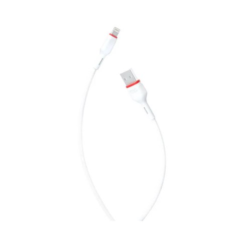 Kabel 2.4A 1m USB - Lightning XO NB-P171 biały