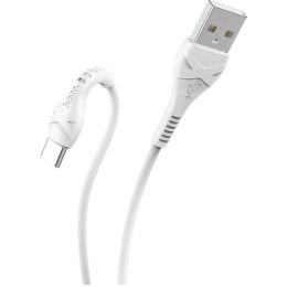 Kabel 2.4A 1m USB - USB-C Hoco X37 biały