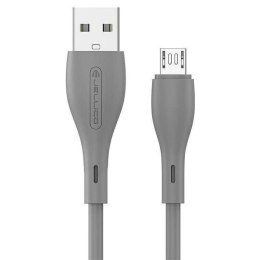 Kabel 3.1A 1m USB - Micro USB Jellico A14 szary