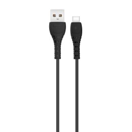 Kabel 3A 1m USB - USB-C XO NB-Q165 czarny