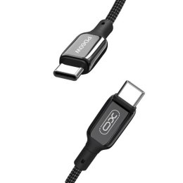 Kabel PD 60W 1m USB-C - USB-C XO NB-Q180B czarny