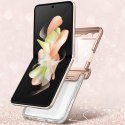 Oryginalne Etui SAMSUNG GALAXY Z FLIP 5 Supcase Cosmo Marble różowe