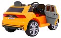 Audi Q8 Lift, SUV na akumulator dla dzieci Żółty + Pilot