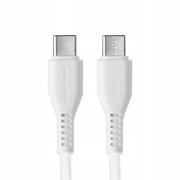 Kabel 60W 1m USB-C - USB-C Jellico KDS-30 biały