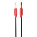 Kabel AUX 1m minijack 3,5mm - minijack 3,5mm Hoco UPA11 czerwony