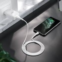 Ładowarka Sieciowa USB 2.1A + Kabel USB - Lightning Hoco N2 białe