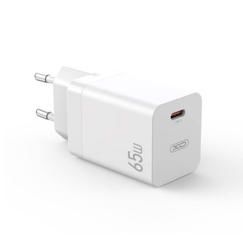 Ładowarka Sieciowa PD 65W 1xUSB-C XO CE10 biała