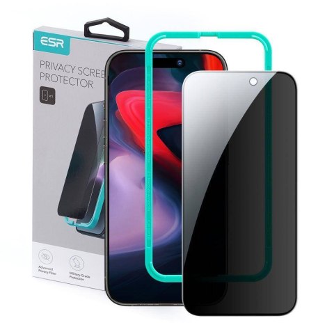 Szkło Hartowane IPHONE 15 PRO ESR Tempered Glass Privacy