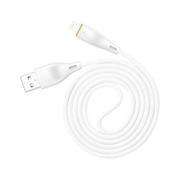 Kabel 3A 1m USB - Lightning T-Phox X-Lite biały