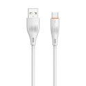 Kabel 3A 1m USB - USB-C T-Phox X-Lite biały