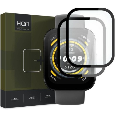 Szkło Hybrydowe AMAZFIT BIP 5 HOFI Hybrid Pro+ czarne