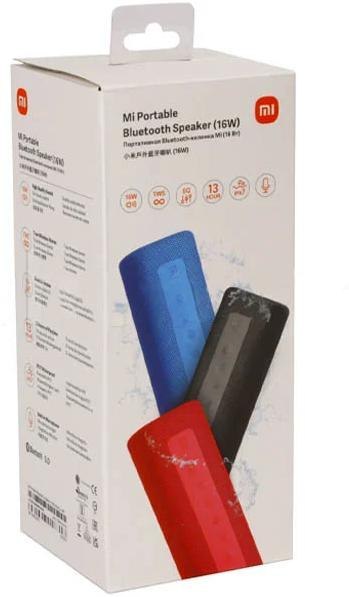Głośnik przenośny Xiaomi Mi Portable Bluetooth Speaker czerwony