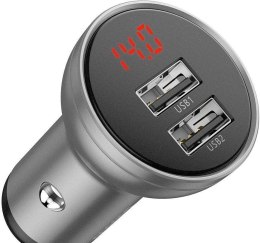 ŁADOWARKA SAMOCHODOWA Baseus Digital Display CCBX-0S 24W 4.8A 2x USB-A