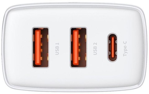 ŁADOWARKA SIECIOWA Baseus Compact Quick Charger CCXJ-E02 30W 2x 1x 3.0 QC